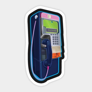 Payphone - Pick Up The Phone Sticker